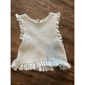 Zara Light Blue Large Women’s Knit Top